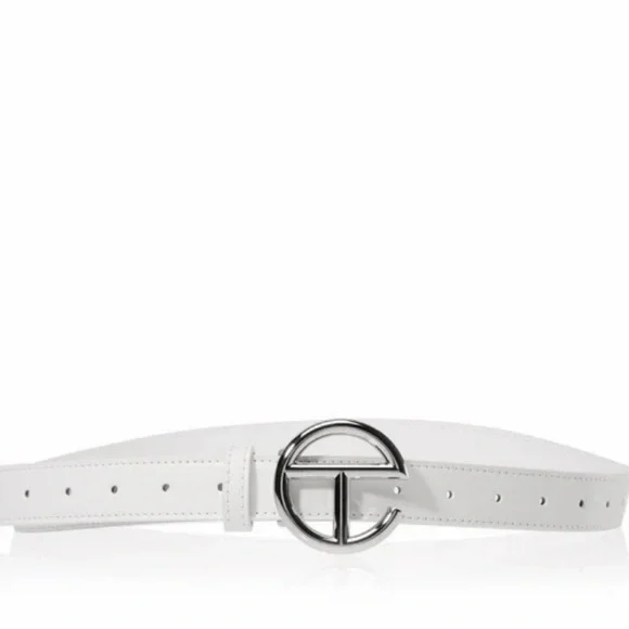 Telfar White Mini Shopping Bag and small matching belt - Picture 4 of 4